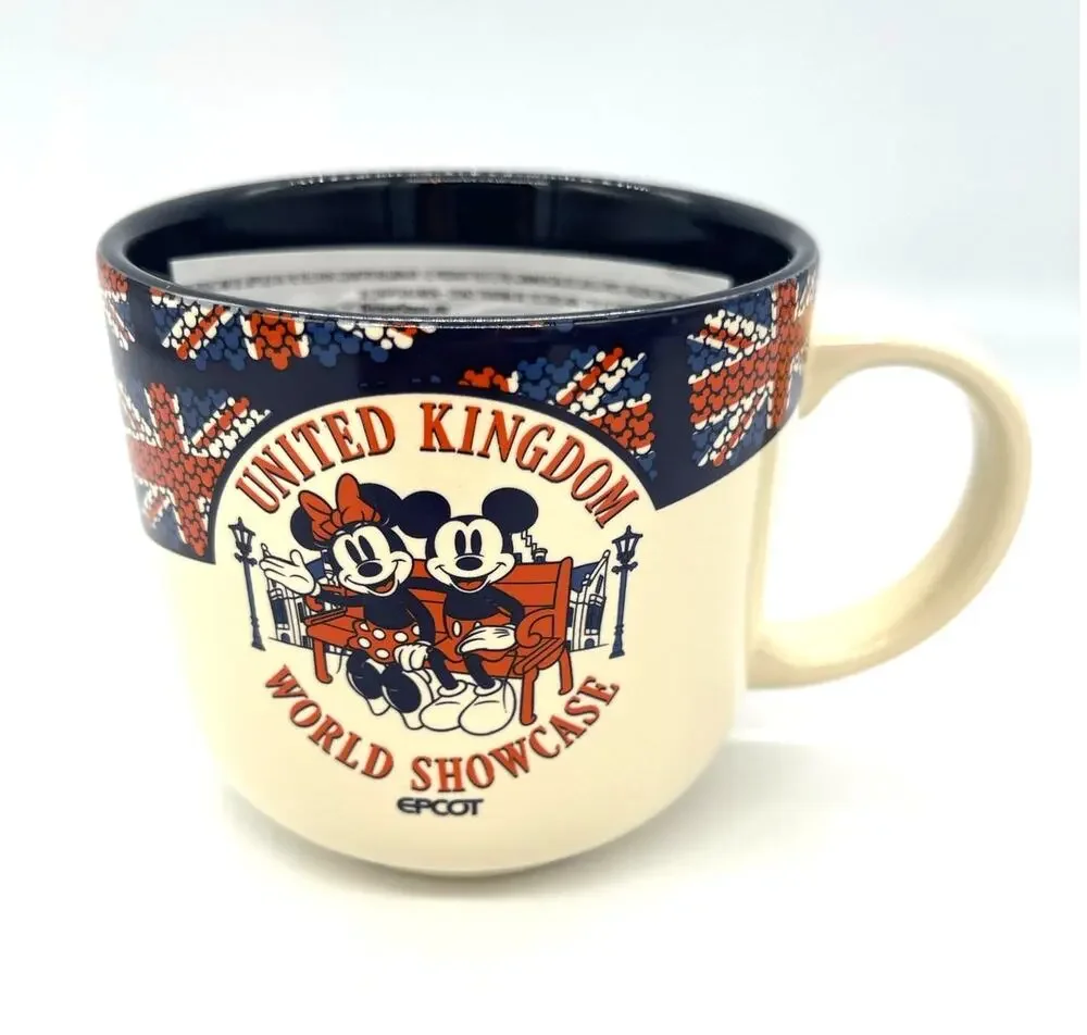 Disney Parks EPCOT World Showcase United Kingdom Pavilion Coffee Mug Mickey